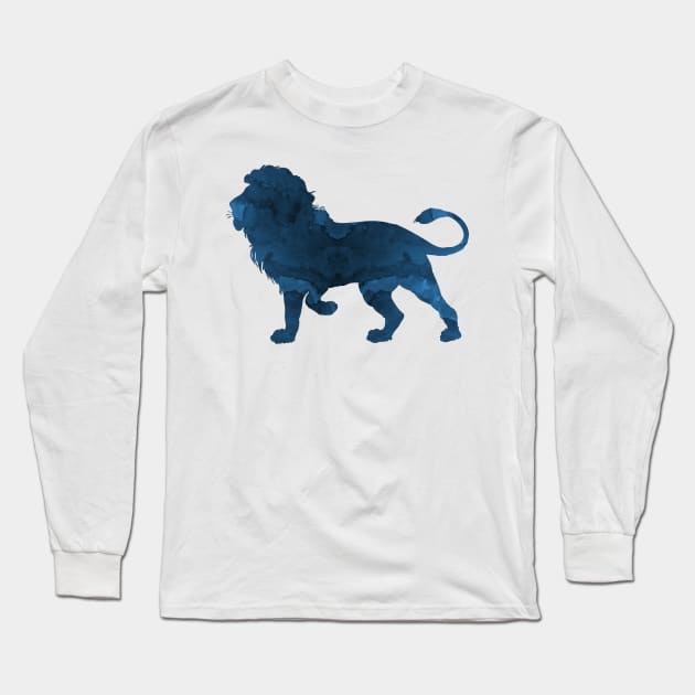 Lion Long Sleeve T-Shirt by TheJollyMarten